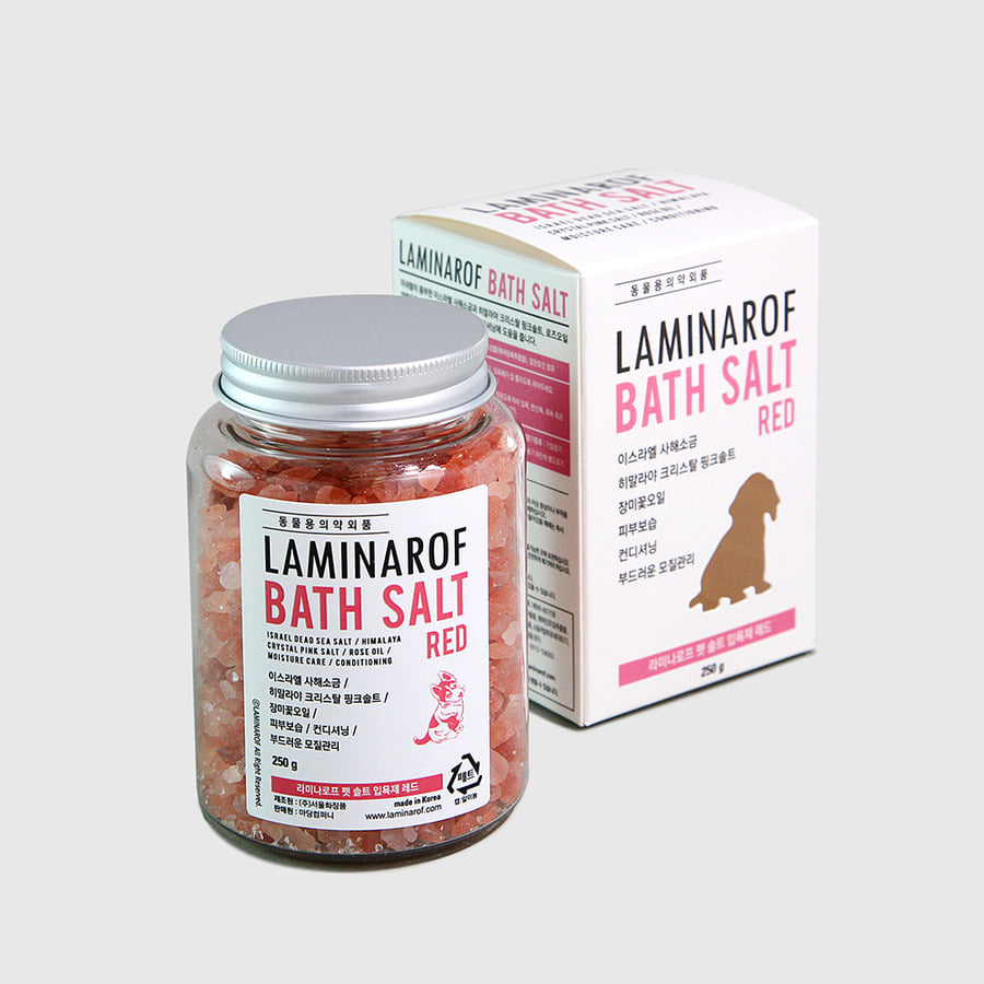 라미나로프 펫 솔트 입욕제 레드