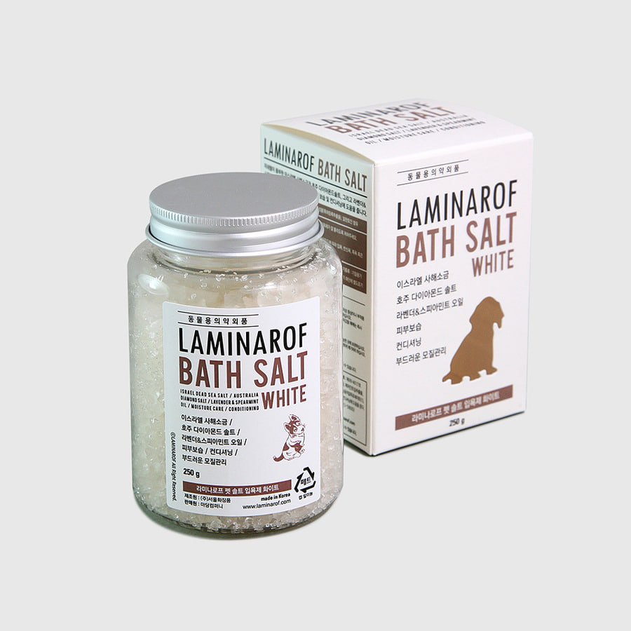라미나로프 펫 솔트 입욕제 화이트