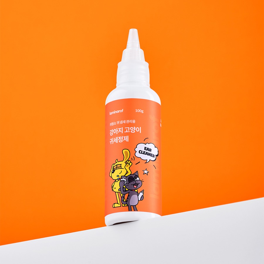 강아지 고양이 귀청소 귀염증 귓병 귀지 저자극 귀세정제 애견 개 이어클리너 1개